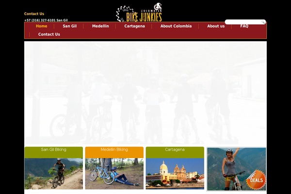 Bober theme site design template sample