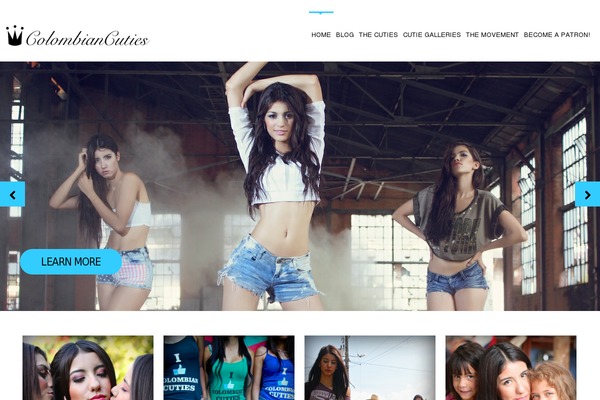 colombiancuties.com site used Wp_olympic5-v1.0