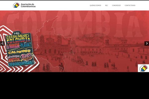 colombianistas.org site used Pleasant