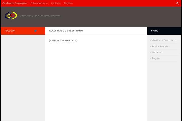 Hueman theme site design template sample