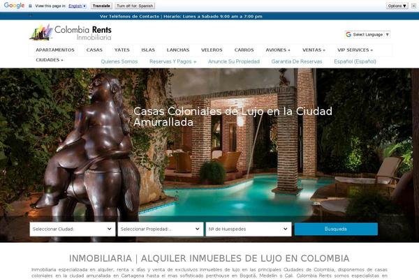 ElegantEstate theme site design template sample
