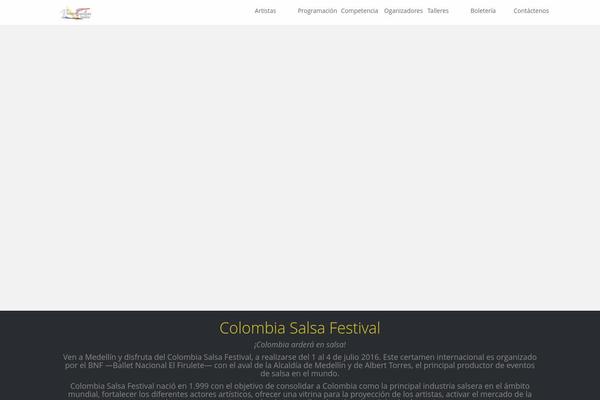 colombiasalsafestival.com site used Infine