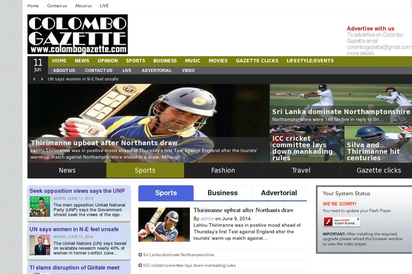 Site using Post Views Counter plugin