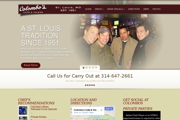 MyCuisine theme site design template sample