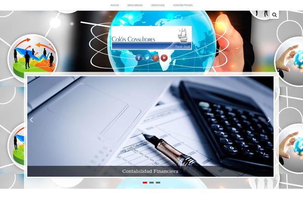 Inkzine theme site design template sample