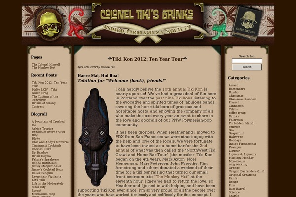 coloneltiki.com site used Coltiki