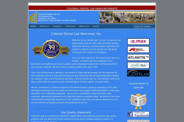 Dent-all theme site design template sample