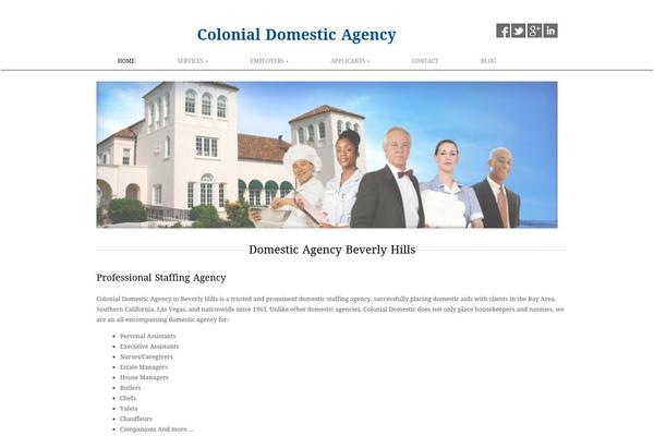 Adapt theme site design template sample