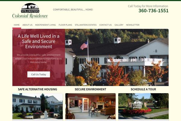 Glass theme site design template sample