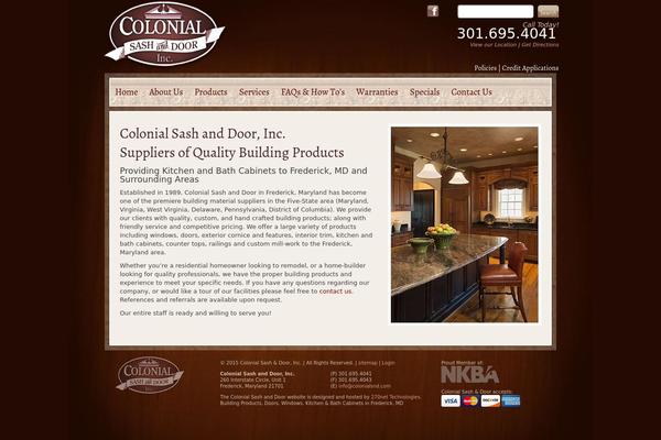 Encompass theme site design template sample
