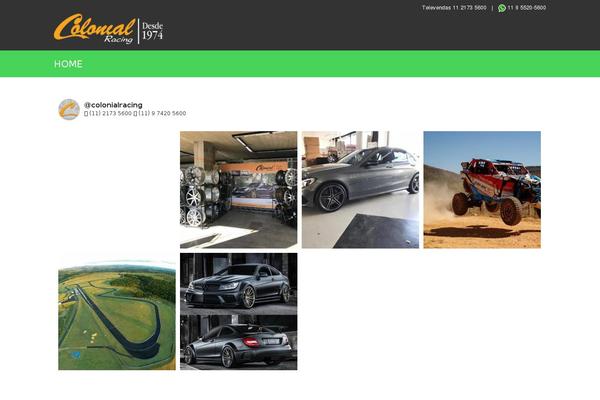 Adrenalin theme site design template sample