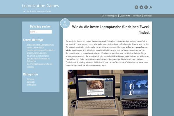 Lonely Road theme site design template sample
