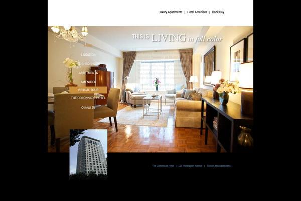 colonnaderesidences.com site used Colonnade