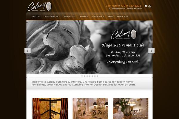 Awake theme site design template sample