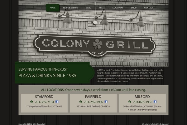 colonygrill.com site used Colonygrill