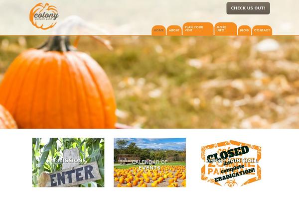 Site using Thrivehive plugin