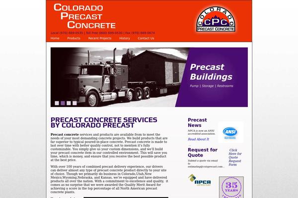 Cpc theme site design template sample