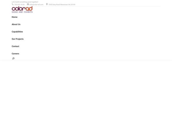 The7 theme site design template sample