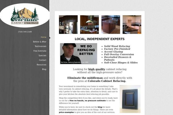 Glider theme site design template sample
