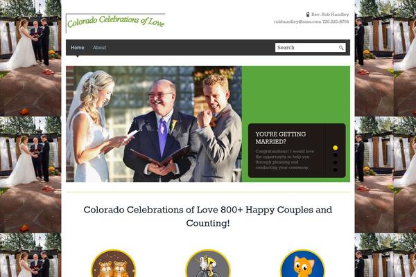 Blackbird theme site design template sample