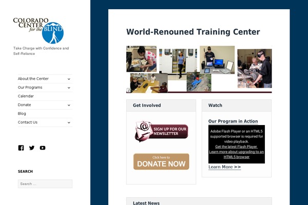 Site using Coblocks plugin