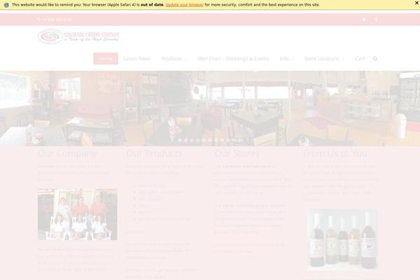 Creativo theme site design template sample