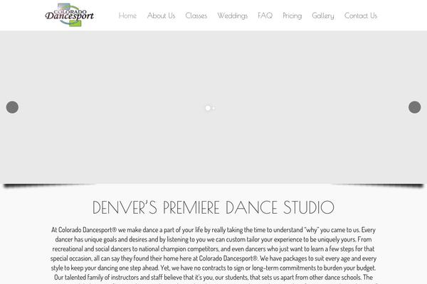 Bridge theme site design template sample
