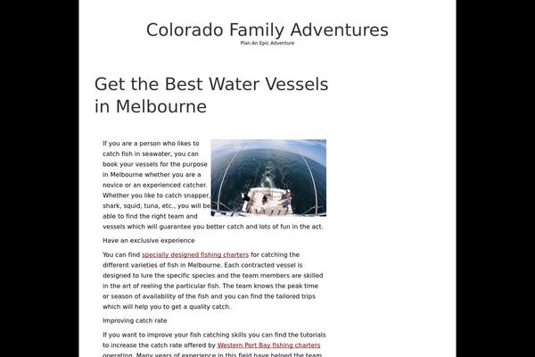 SimplifiedBlog theme site design template sample