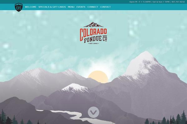 coloradofonduecompany.com site used Colorado