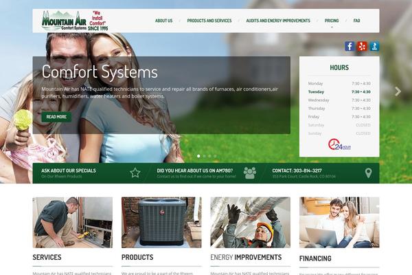 CarPress theme site design template sample