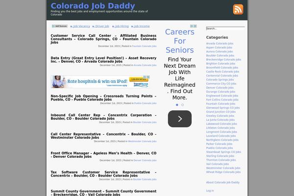 coloradojobdaddy.com site used Prosense Grey