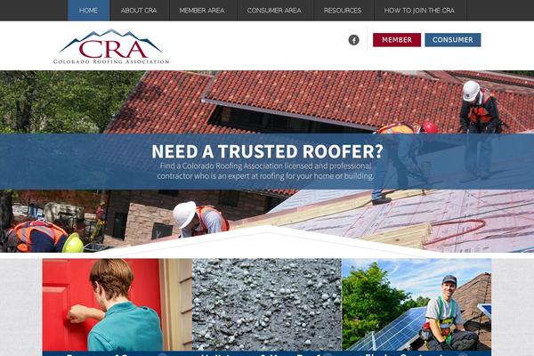 coloradoroofing.org site used Cra Theme