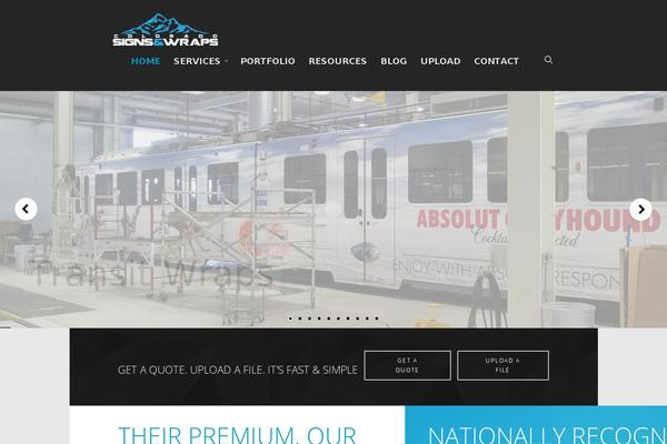Site using ThemeLoom Widgets plugin