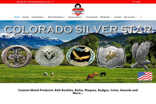 Divi Child theme site design template sample