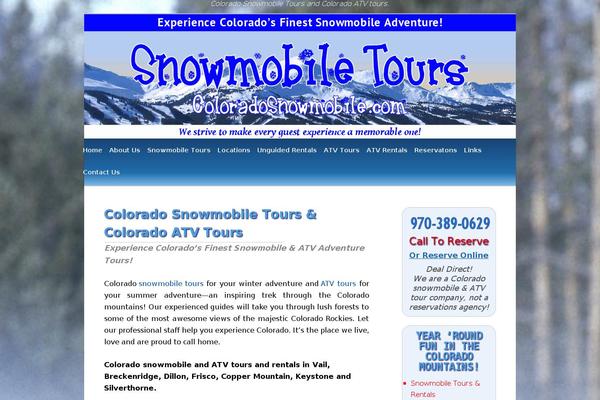 coloradosnowmobile.com site used Twentyeleven-child-02