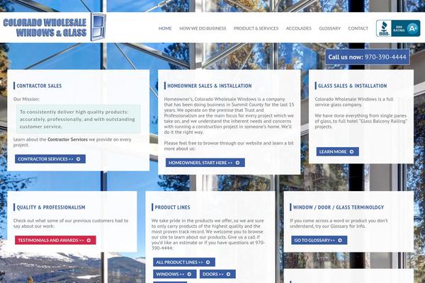 Modernist theme site design template sample