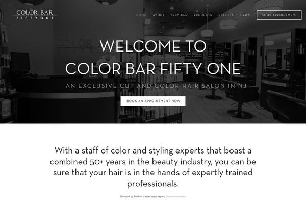 Nishita theme site design template sample