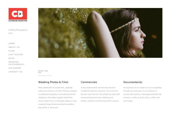 Cenote theme site design template sample