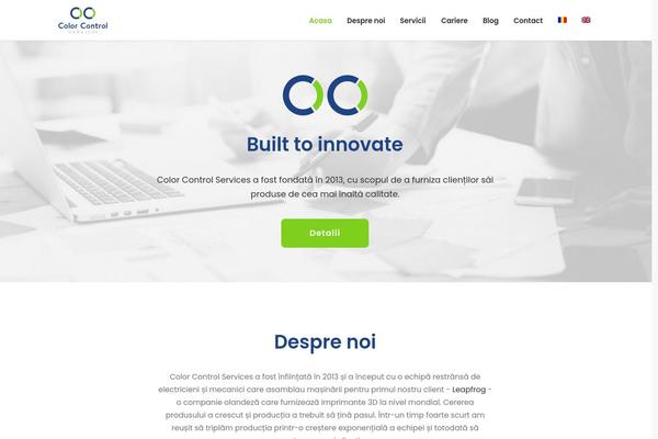 Uncode theme site design template sample