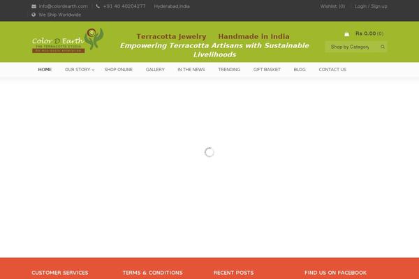 Gon theme site design template sample