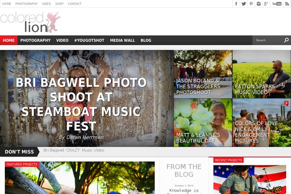 Grandmagazine theme site design template sample