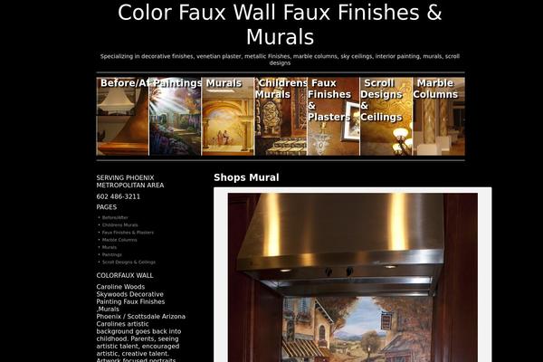 Sliding Door theme site design template sample