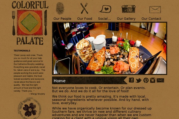 Bigbang theme site design template sample