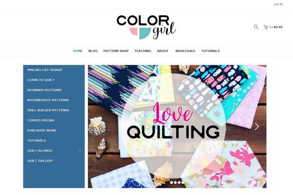 Bellissima theme site design template sample
