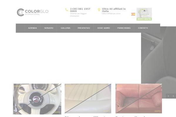 Copro theme site design template sample
