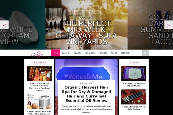 Site using Twiget Twitter Widget plugin