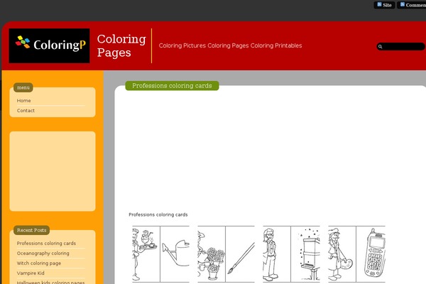 coloringp.com site used Brunchpro-v320