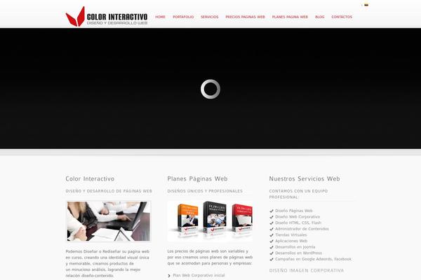 inFocus theme site design template sample
