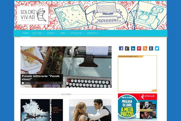 Site using Widget Post Slider plugin