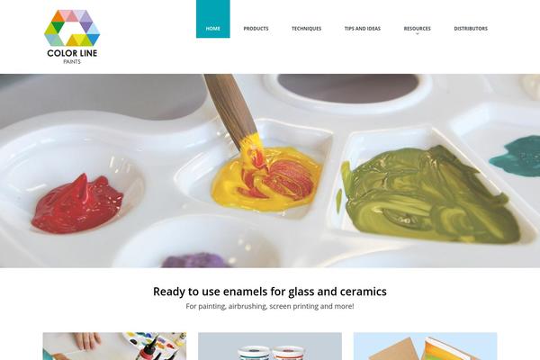 colorlinepaints.com site used Theme52293